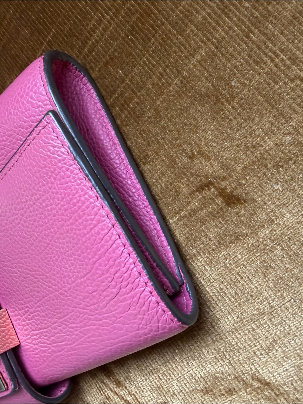 Hermès Medor Clutch / Wallet – Pink Leather - Picture 6 of 7